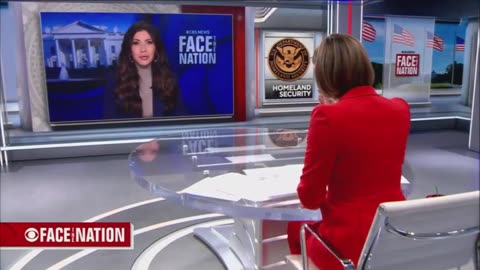 DHS Secretary SLAMS CBS Host For Doxxing ICE Agent