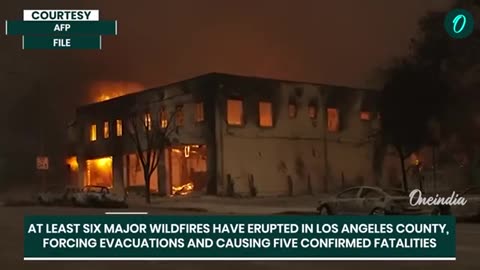 California Wildfires Latest: