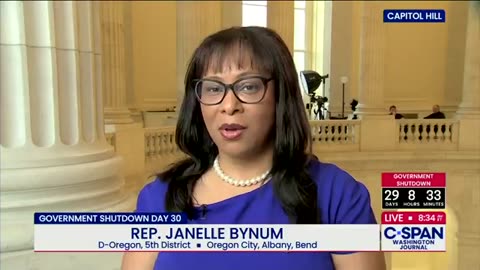 Rep. Janelle Bynum can't say why she voted to shut down the government.