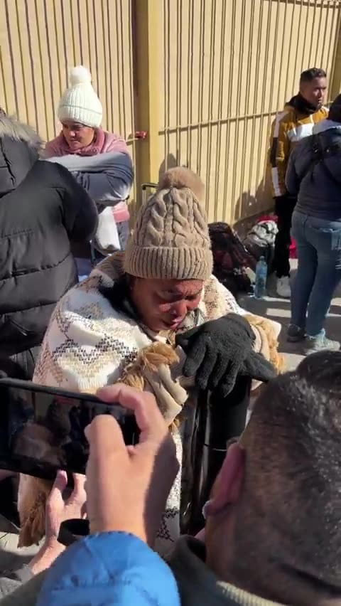 Illegals Seen Crying After President Trump Shuts Down the CBP1 App Immediately After He Is Sworn In