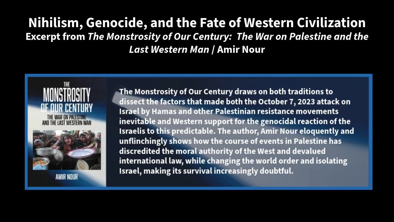 Nihilism, Genocide, and the Fate of Western Civilization