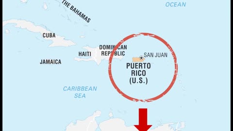 Temporary flight restriction over parts of Puerto Rico issued by FAA, air has been