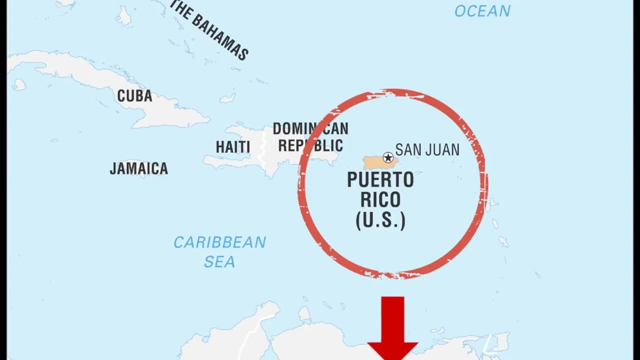 Temporary flight restriction over parts of Puerto Rico issued by FAA, air has been