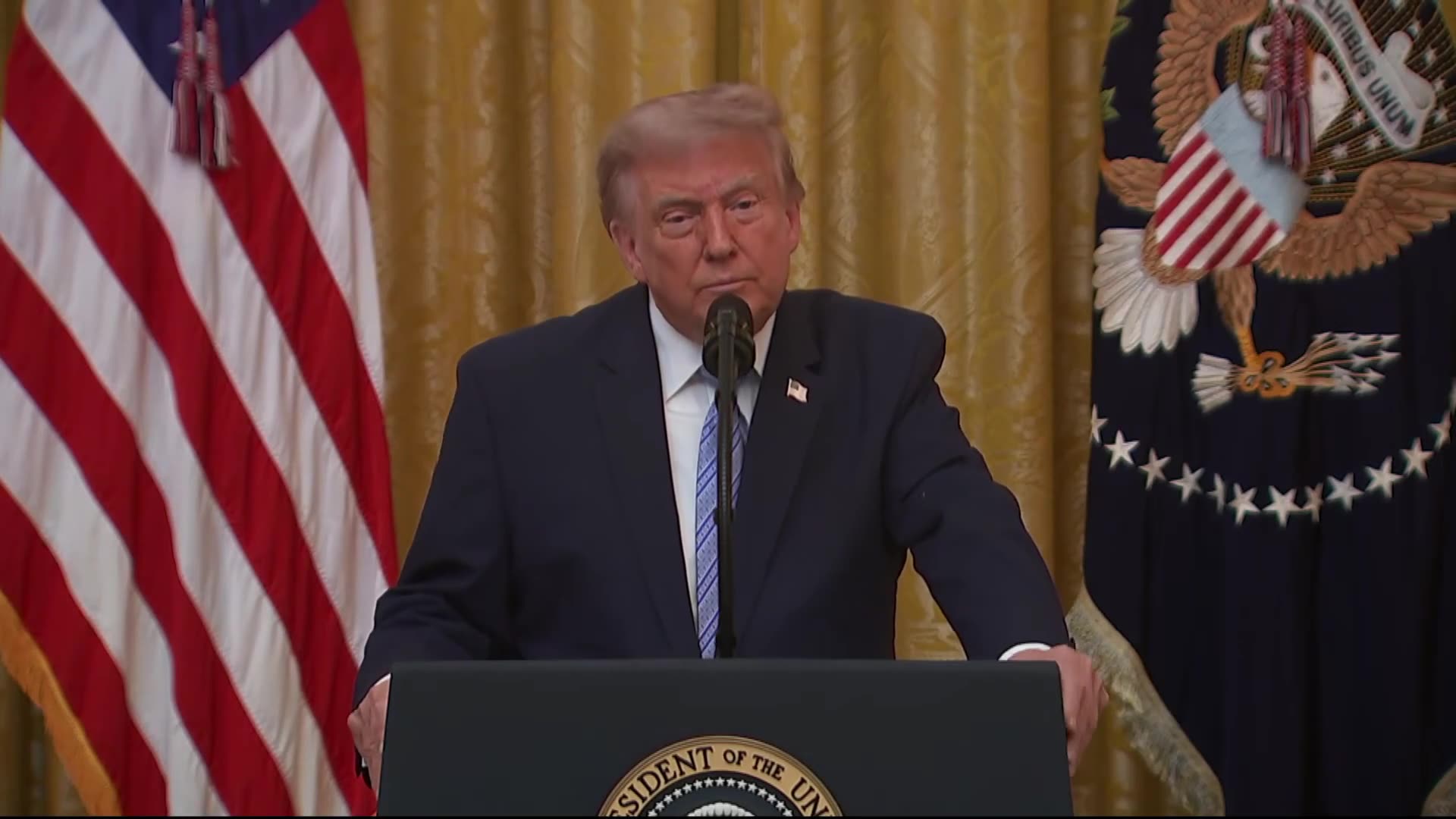 Trump Ends Primetime Address with Epic Line About SAVE America Act