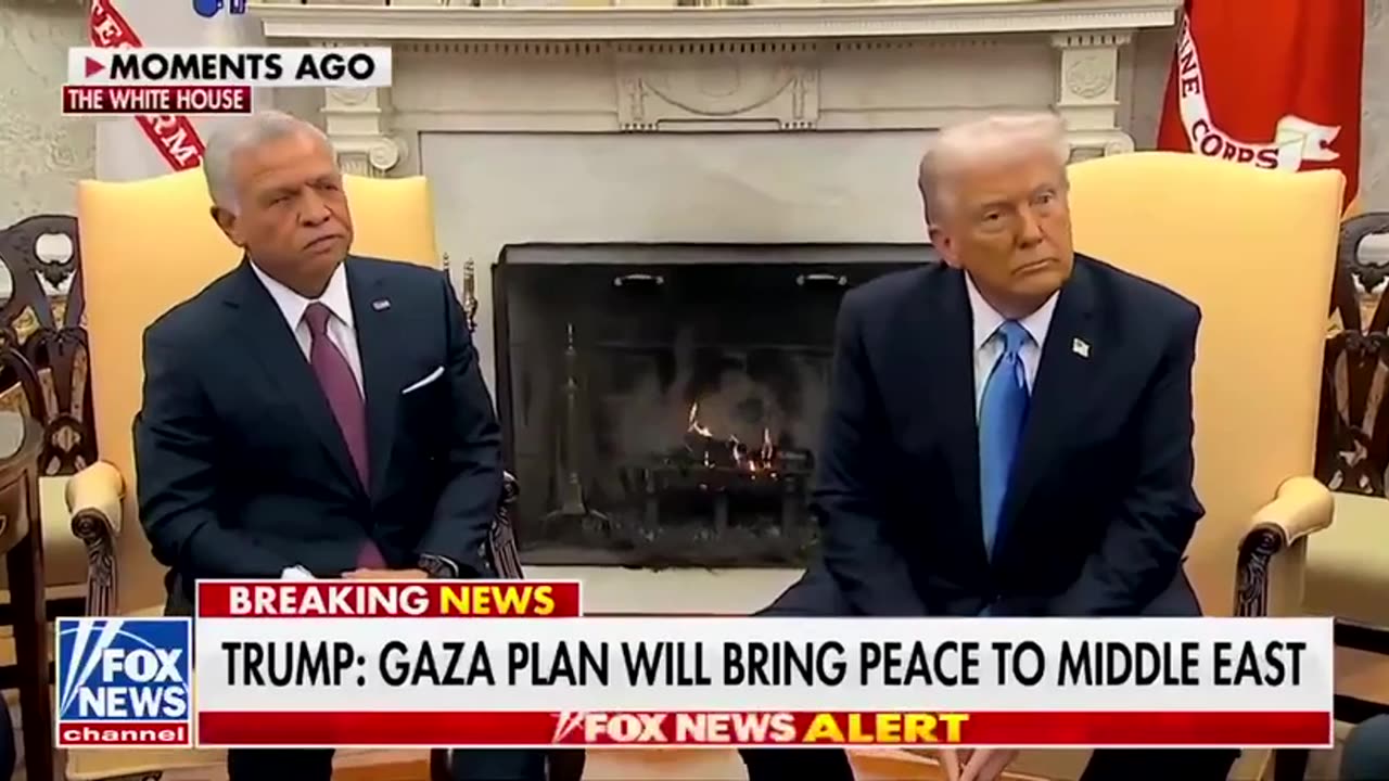 Reporter: "Under what authority is the United States going to take over Gaza?"