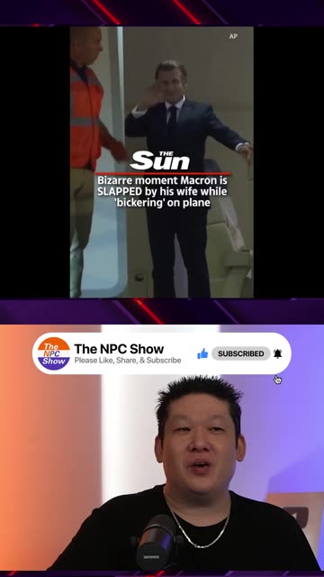 Macron's Wife Kicked His Ass 😂😆🤣