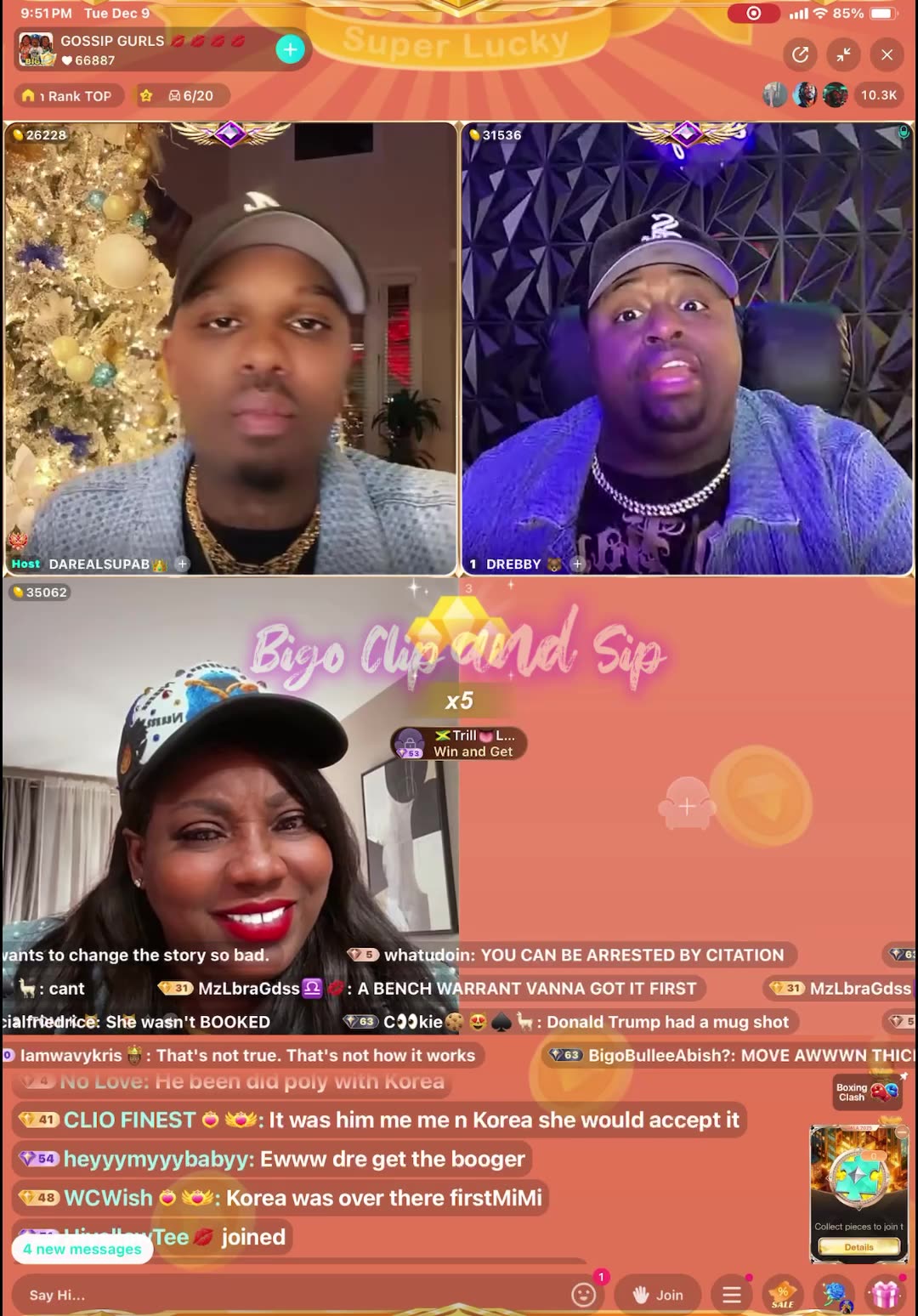 Gossip Gurls segment about LoozeCannon n recent allegations 12/9/25 #bigoclipandsip