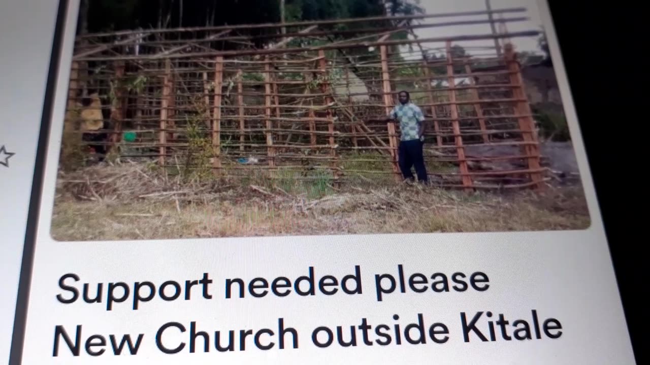 Fundraiser By Bro David: For New Church In Kenya: Link in description box.