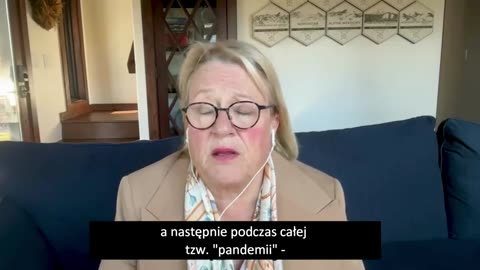 Proces sądowy w sprawie operacji ＂COVID-19 ⧸ WIELKI RESET＂ cz. 2⧸6 - Catherine Austin Fitts (lektor