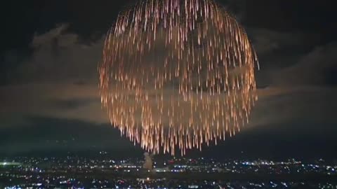 World record Biggest fireworks in japan