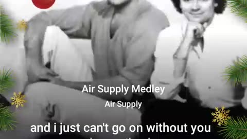 And just when you thought. Air Supply