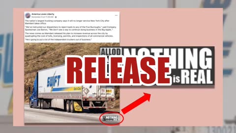 Fact Check: 'Nation's Largest Trucking Company' Did NOT Announce It Will Stop Servicing NYC