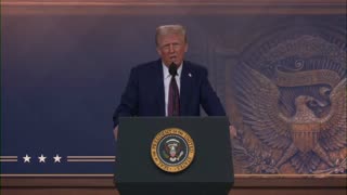 Trump speaks at the World Economic Forum in Davos