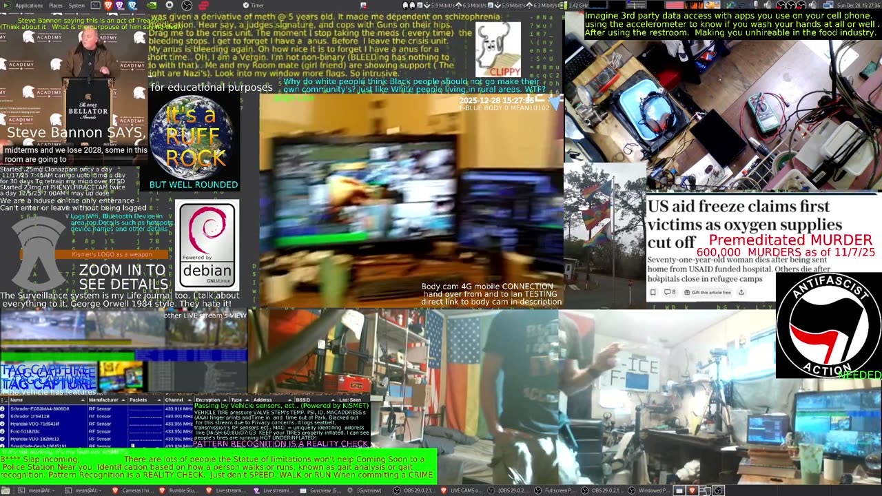 LIVE CAMS of ADHD Schizophrenic. Music Suno AI n matt Rap. Music about A.I.