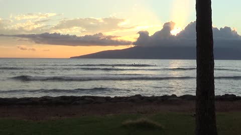 Lahaina, HI — Launiupoko Beach Park - Sunset