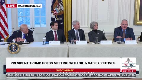 FULL: President Trump Holds a Meeting with Oil and Gas Executives - 01/09/26