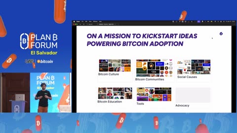 Crowdfunding powering Bitcoin Circular Economies - Plan ₿ Forum El Salvador 2025