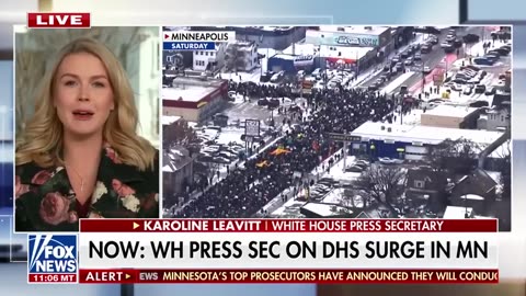 Leavitt sends FIERY message to anti-ICE agitators