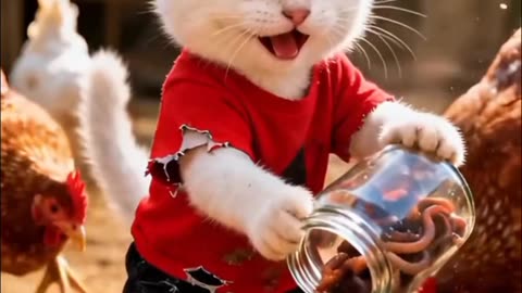 Poor cat vs rich cat