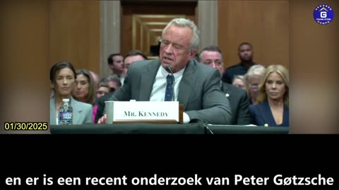 【NL】RFK Jr.: Veel senatoren nemen veel geld van de farmaceutische industrie aan