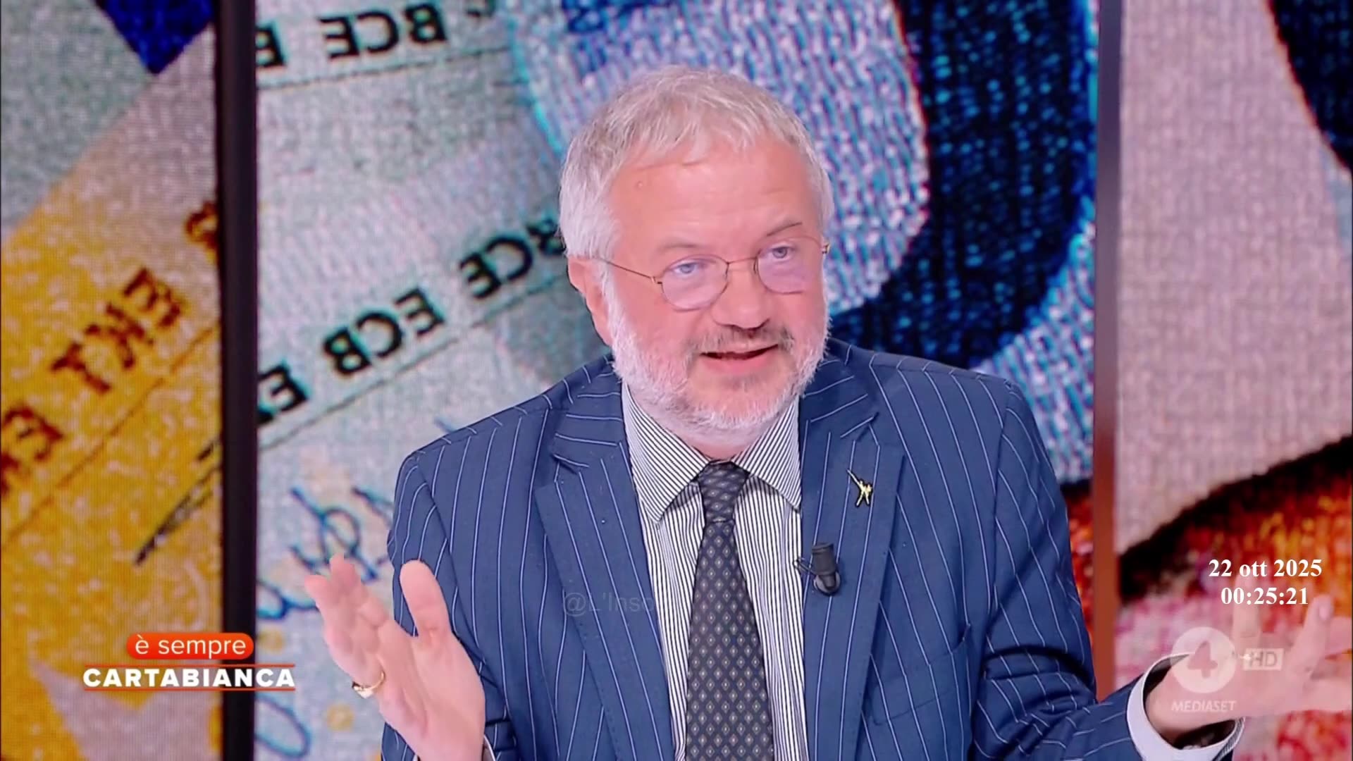 Claudio Borghi Aquilini Manovra economica - 21-10-2025