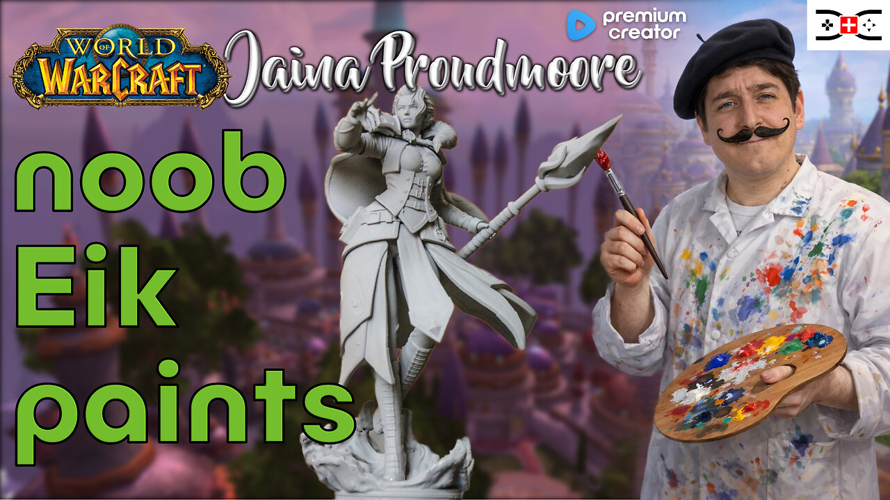 🔴 FREE 🔴 QUALITY CONTENT! - Finishing Jaina Proudmoore Paintjob