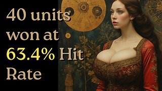 Baccarat - 40 units, 63.4% HR, 1 unit drawdown, to level 3, 4DR BS, Hollandish LCSD 4.1 MM