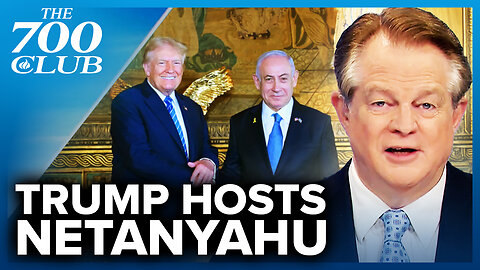 Trump And Netanyahu Meet Today To Discuss Hamas And The War | The 700 Club