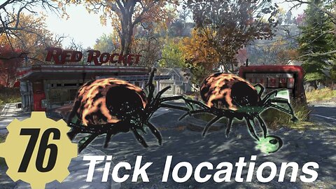 Fallout 76 tick location, insect