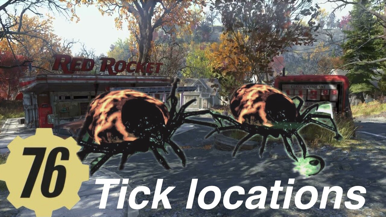 Fallout 76 tick location, insect