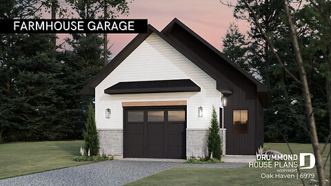 3D Tour | “Oak Haven” Plan – Elegant Modern Farmhouse | Drummond House Plans