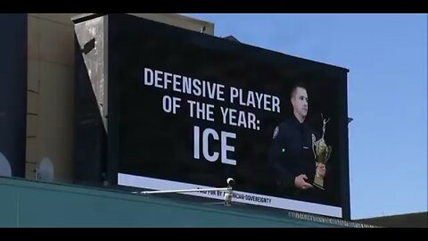 Pro-ICE billboards in San Francisco ahead of the Super Bowl