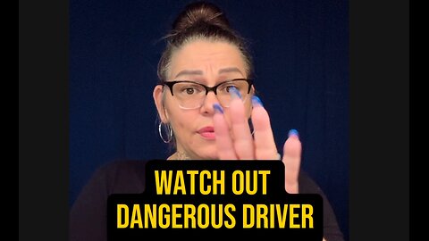 🚨 Watch Out For Dangerous Drivers! 😱 #ASL #deaf #signlanguage