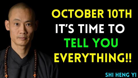 Chosen Ones, October 10th – It’s Time to Tell You Everything ✨
			