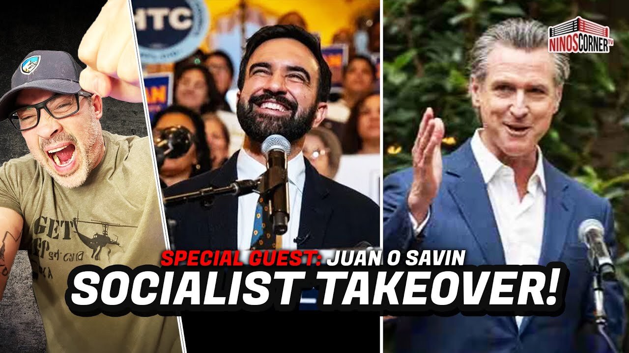 Juan O Savin: Crisis In New York! The Socialist Plan to Takeover Key States.. Trump Responds!
