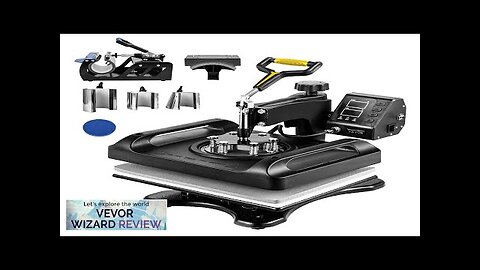 VEVOR Upgrade Heat Press Machine ETL Quality & Safety Certificated 12 x Review