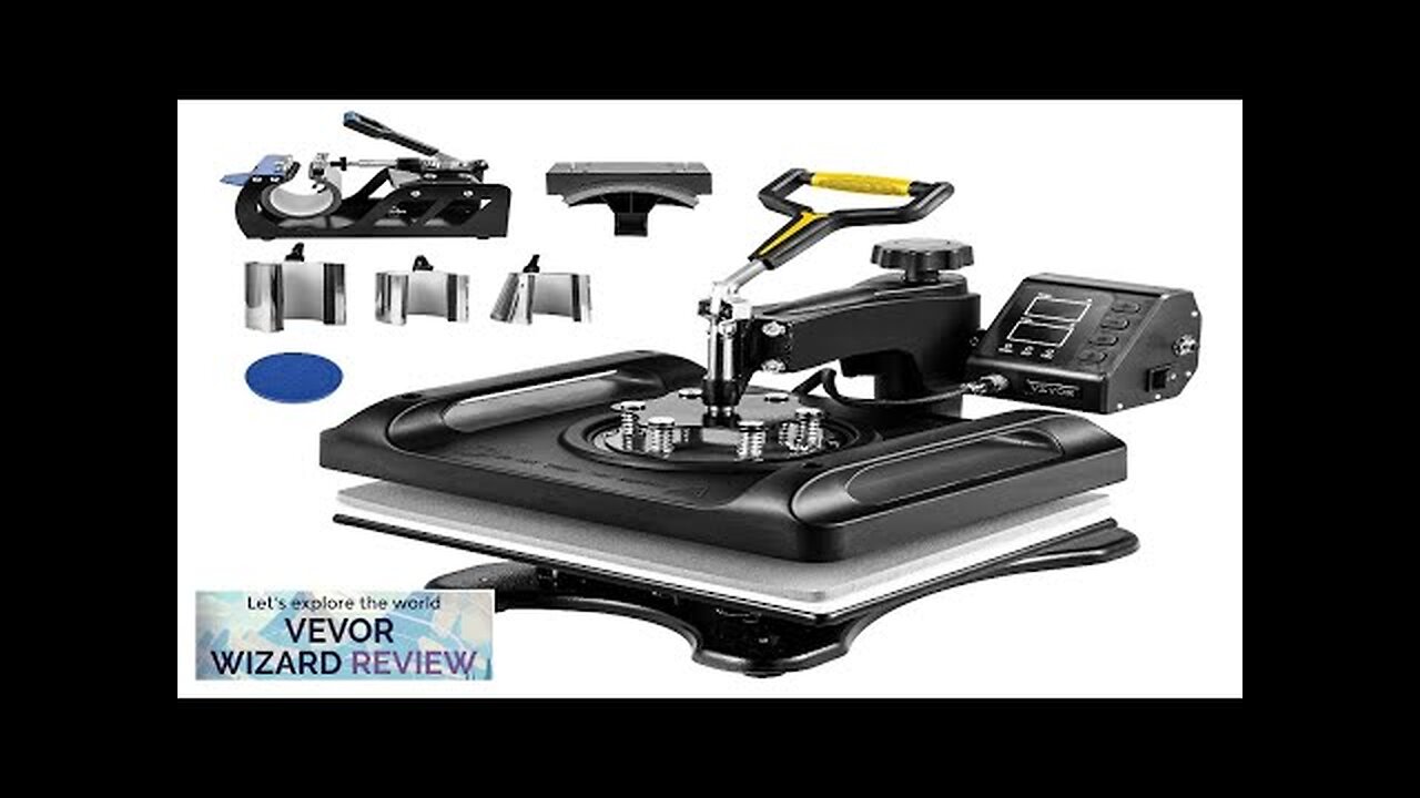 VEVOR Upgrade Heat Press Machine ETL Quality & Safety Certificated 12 x Review