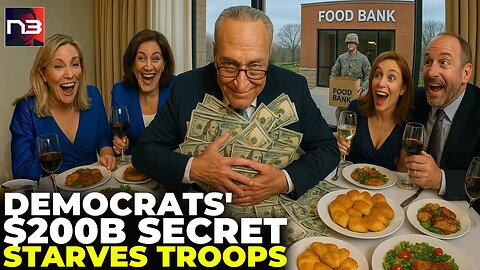 Alert: Schumer CAUGHT Hiding THIS While Soldiers Starve – The $200B Secret That Changes EVERYTHING 