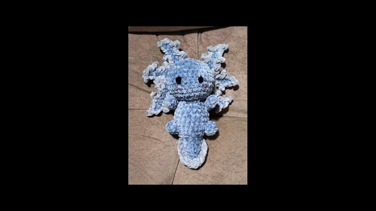 Axolotl Amigurumi!