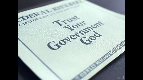 Philanthropaths pt. 2 - Trust Your Government God