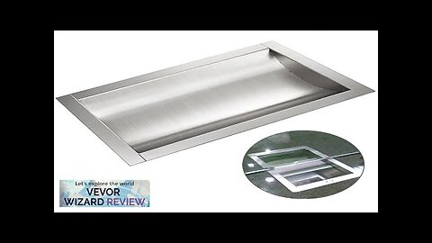 VEVOR 304 Stainless Steel Drop-In Deal Tray 14" Deep x 10" Wide Review