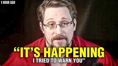 Breaking! What Edward Snowden Just Exposed is TERRIFYING and Should Concern All of US