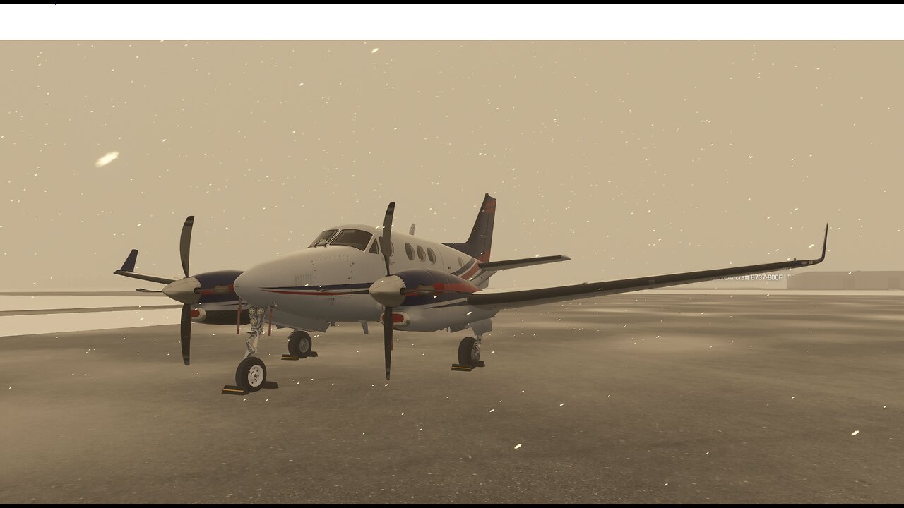 "Live" MSFS 2024 / Snowy Alberta in the King Air C90 GTx Medevac