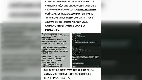 QUELLO CHE STA SUCCEDENDO DAL 2021 NON È NORMALE, INIZIA A INDAGARE, NON FARTI FREGARE
