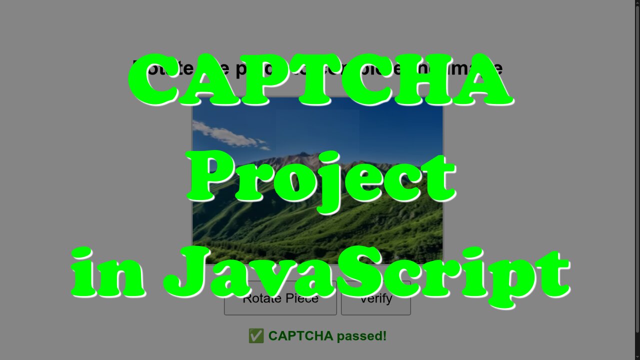 How to Build a Spinning Image CAPTCHA with HTML5 & JavaScript