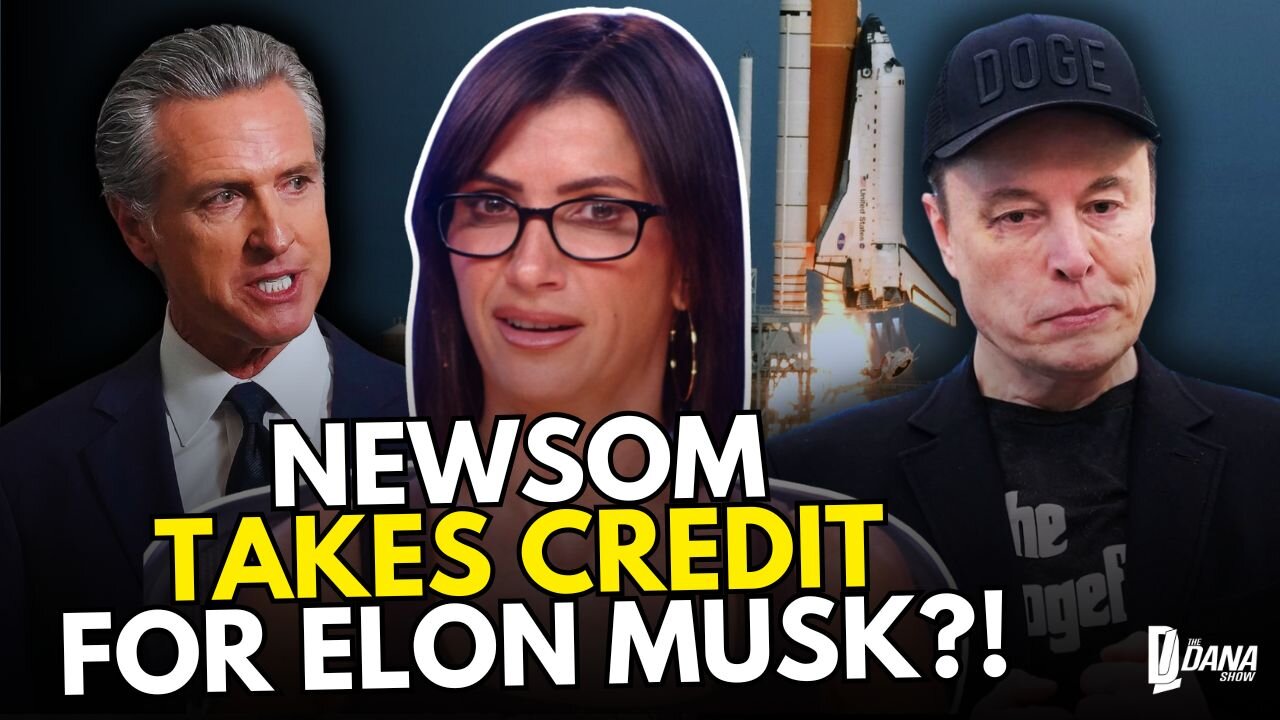 Gavin Newsom Thinks He DESERVES Credit For Elon Musk's Success?!