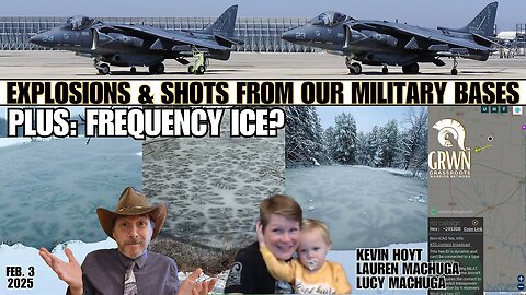 Military bases, explosions, shots and... frequency ice?