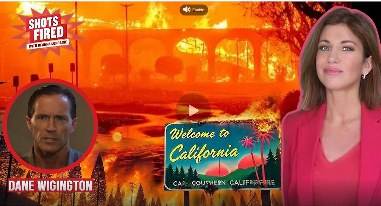 DANE WIGINGTON: "There is NOTHING Natural about the LA Fires! Our Satellite Images are Shocking.."