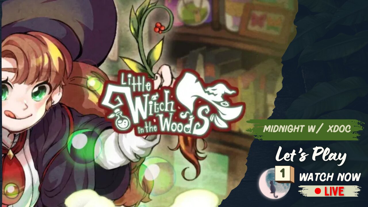 Little Witch in the Woods | GGx | Cozy Let's Play Ep 01