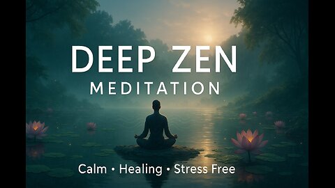 Deep Zen Meditation Music 🧘‍♂️ | Calm, Healing & Stress-Free Relaxation 🌿✨#1293